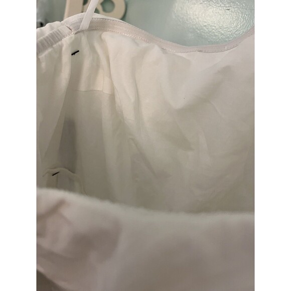 Lulus Halter White purely simple ruffle mini Dress Size Small NWT - Picture 7 of 7